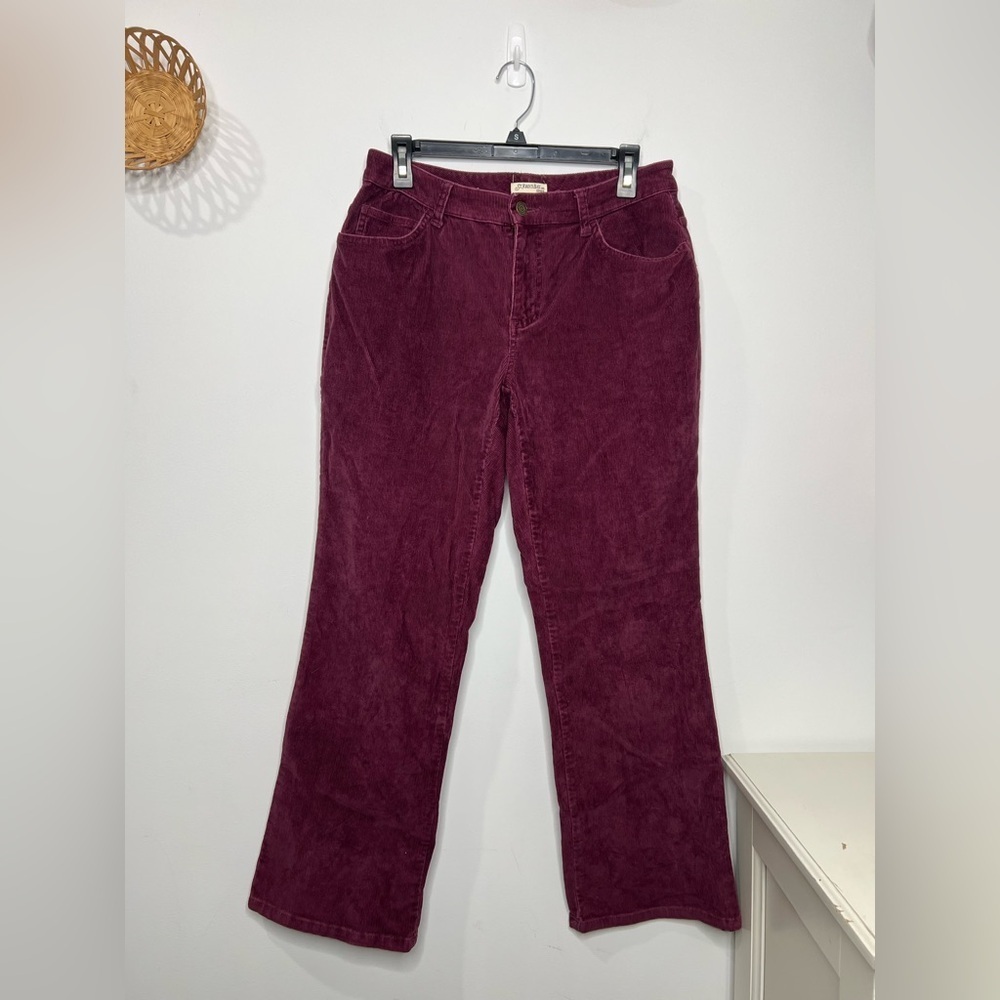 St. John’s Bay Corduroy Bootcut Pants Size 8 Petite